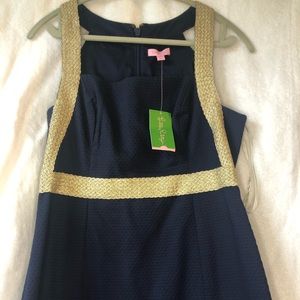 Lilly Pulitzer, Size 8 Dress in Navy